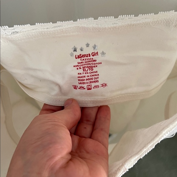 LaSenza Girl Cream Lace Cami Top - Picture 2 of 3